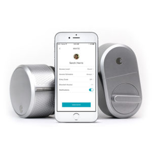 August Smart Door Lock Deadbolt Installation, dubai