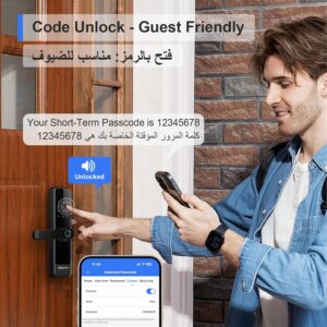 XFORT Digital Door Lock with Keypad 14